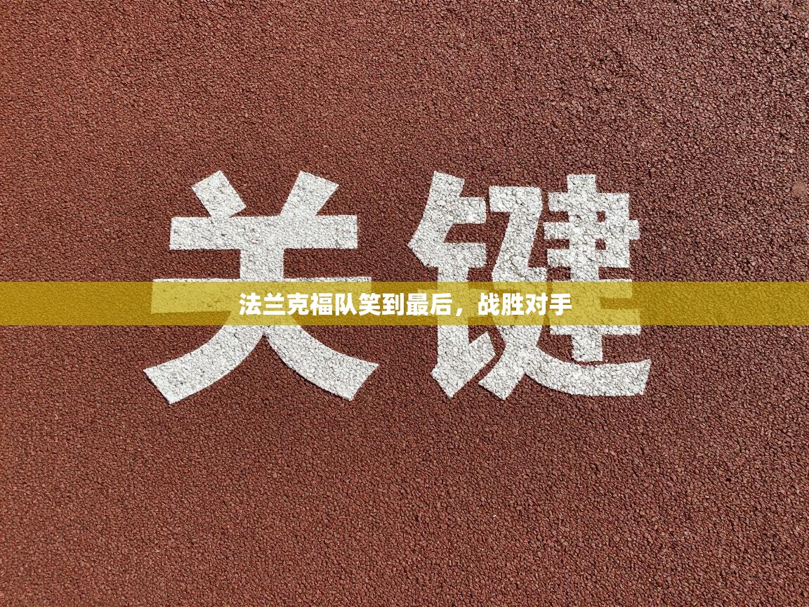 法兰克福队笑到最后,战胜对手 第2张