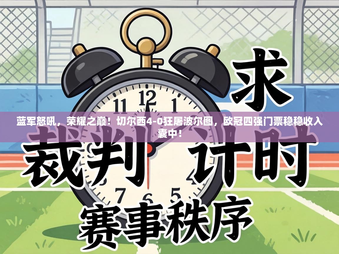 蓝军怒吼,荣耀之巅!切尔西4-0狂屠波尔图,欧冠四强门票稳稳收入囊中! 第1张