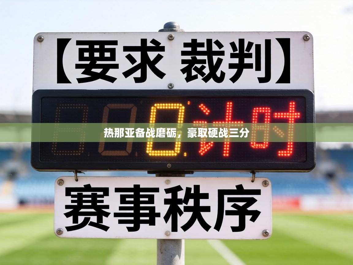 热那亚备战磨砺,豪取硬战三分 第1张